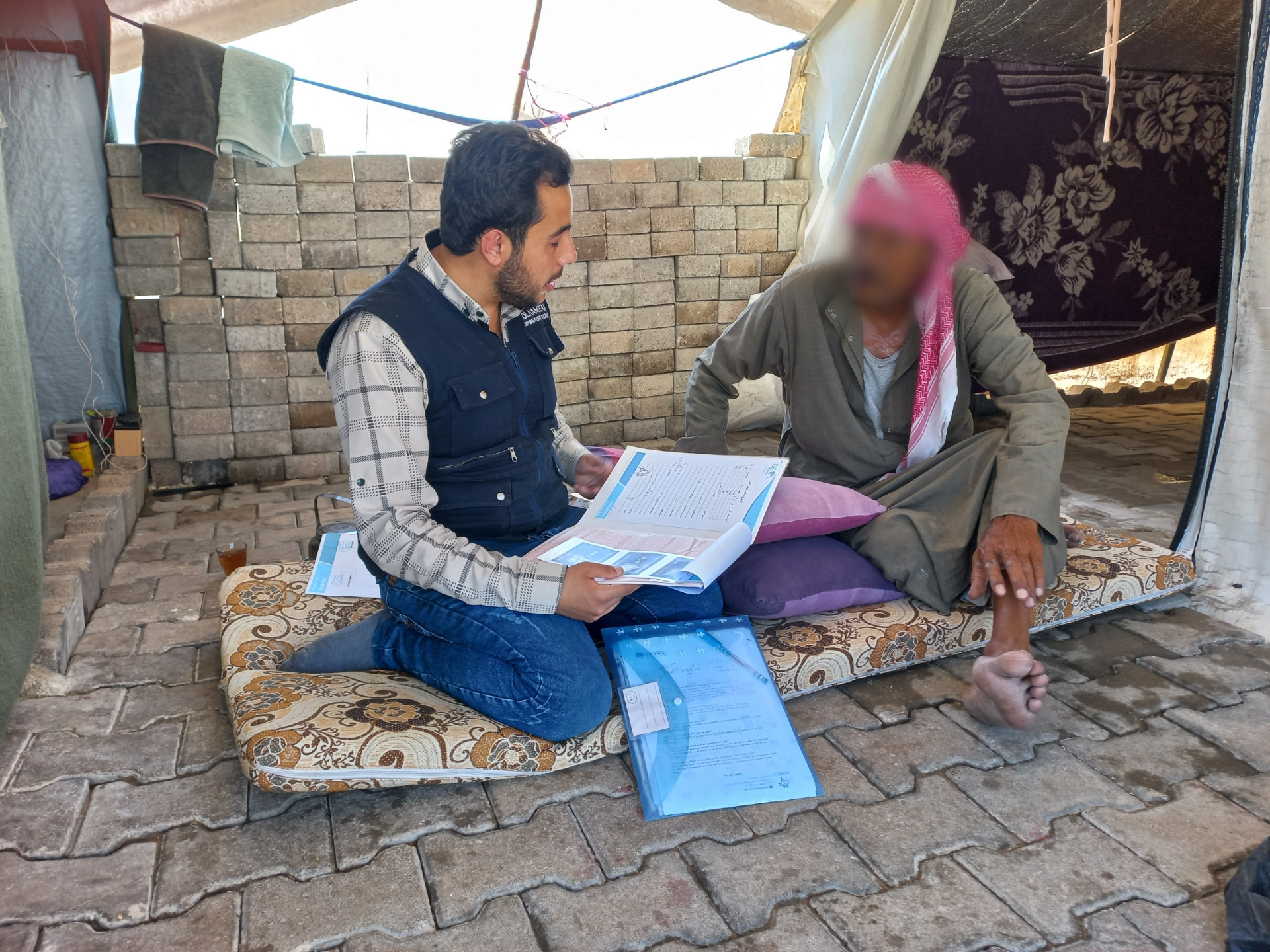 Hasan is with severe chest pains & needs catheterization