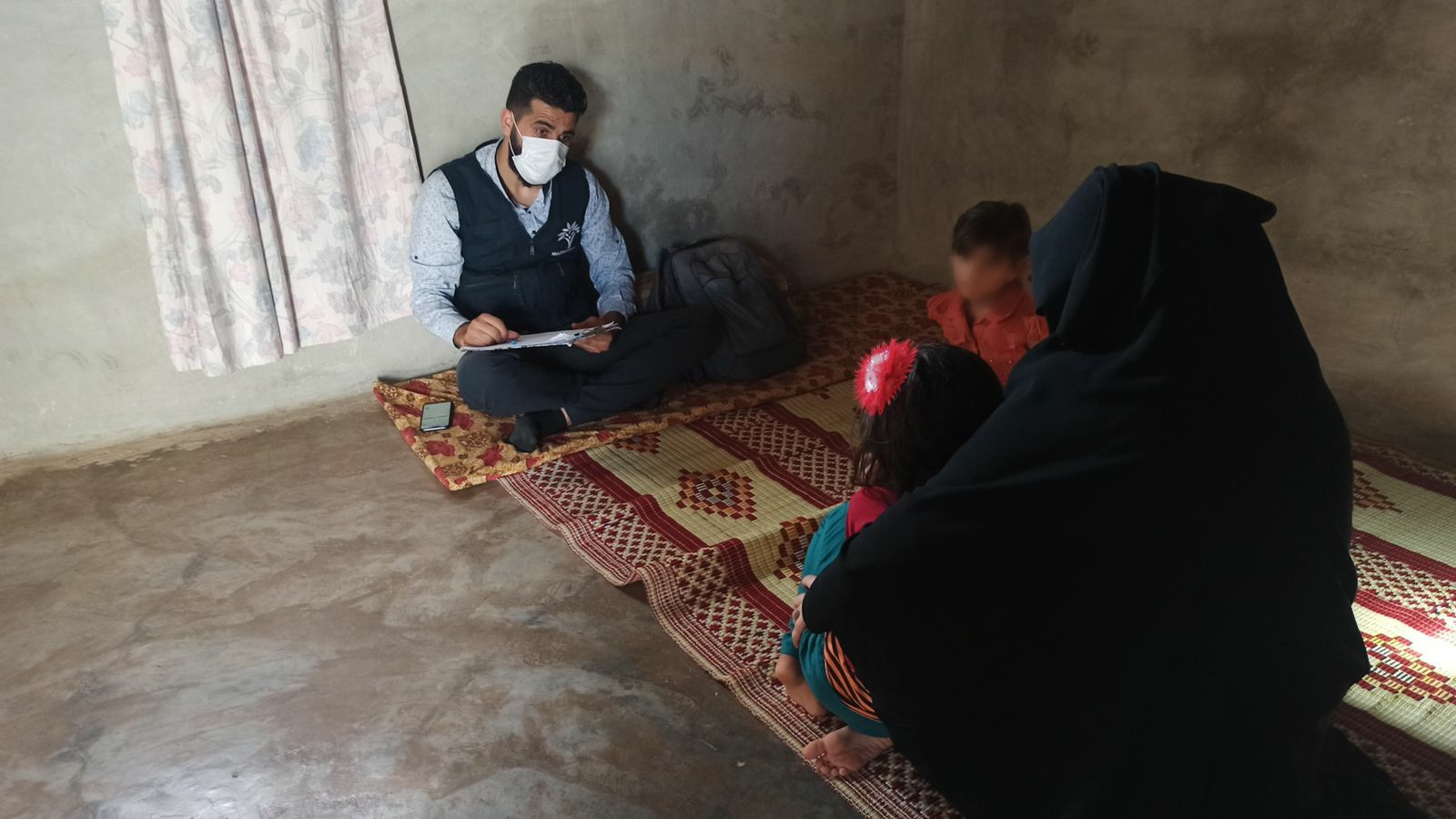 A displaced widow needs your help