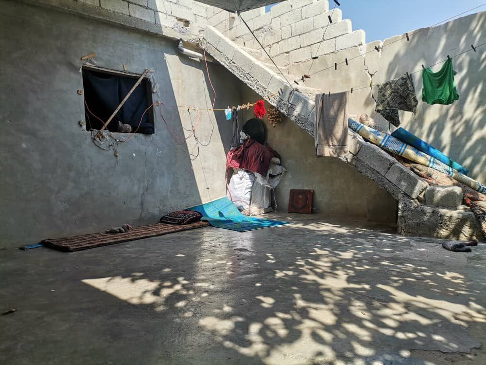 Abdul-Muin and his family suffer from a difficult living situation