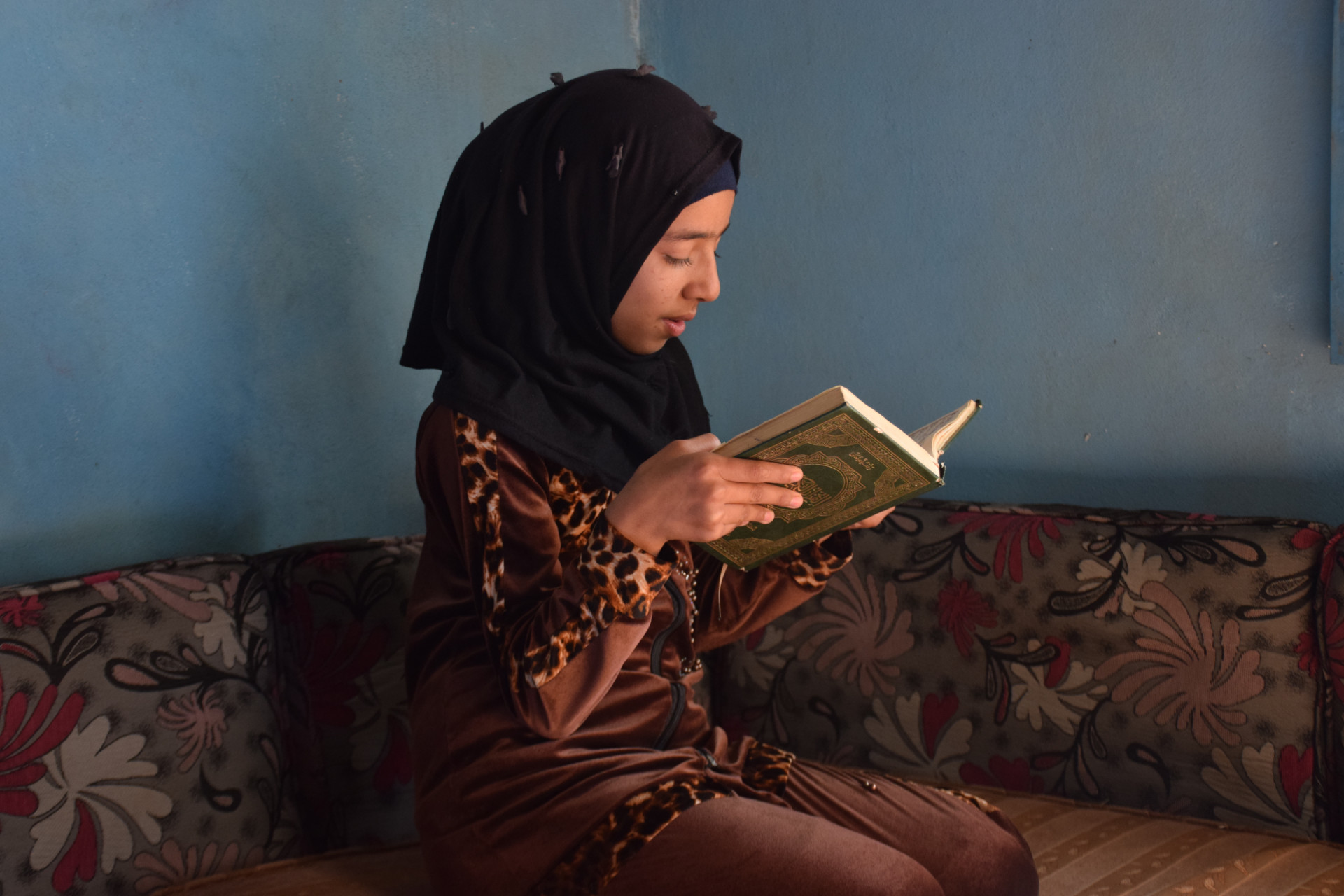 Raghad is an orphan girl from Aleppo