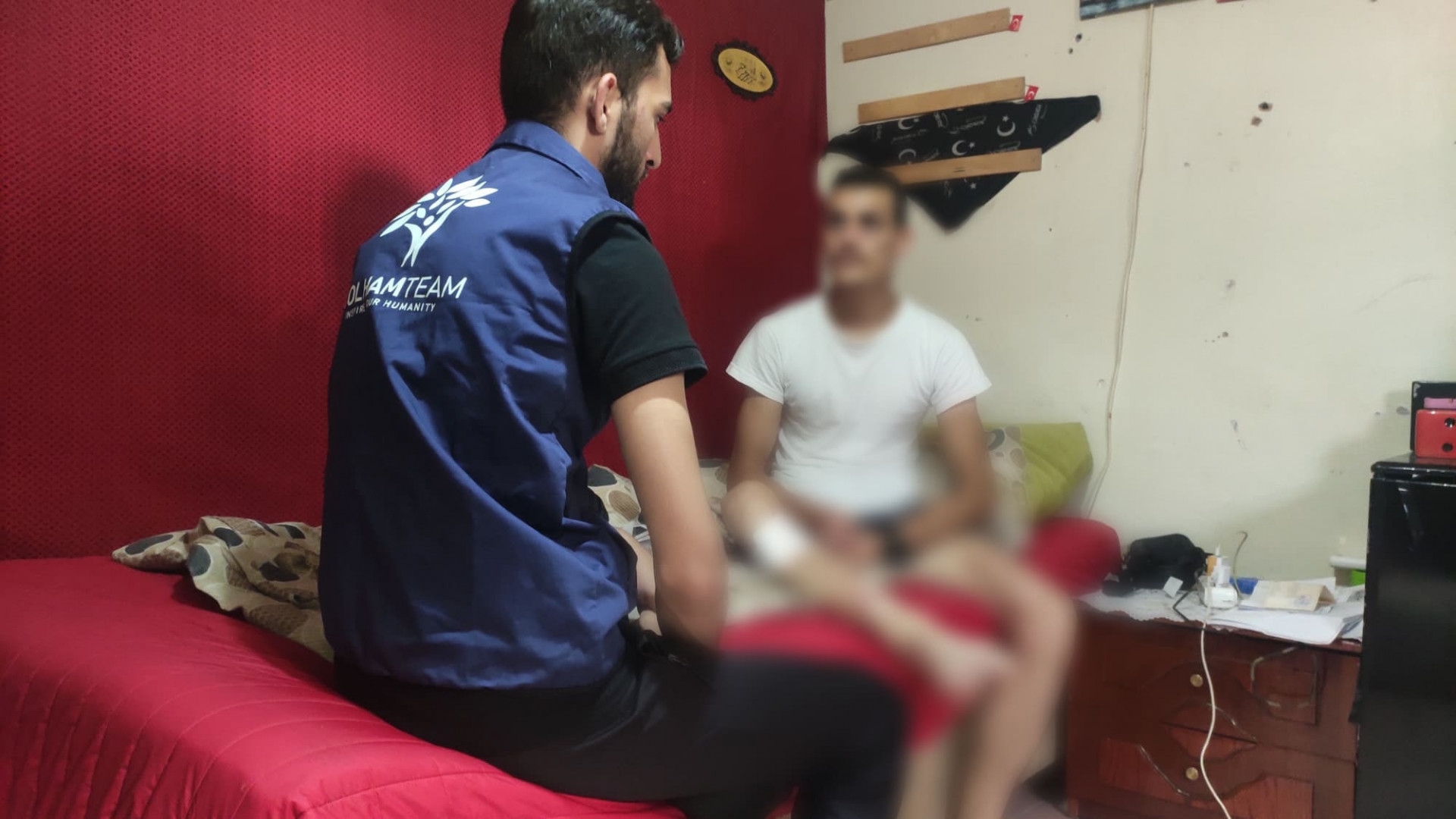 Mustafa has foot disability and he needs your support to start his small business