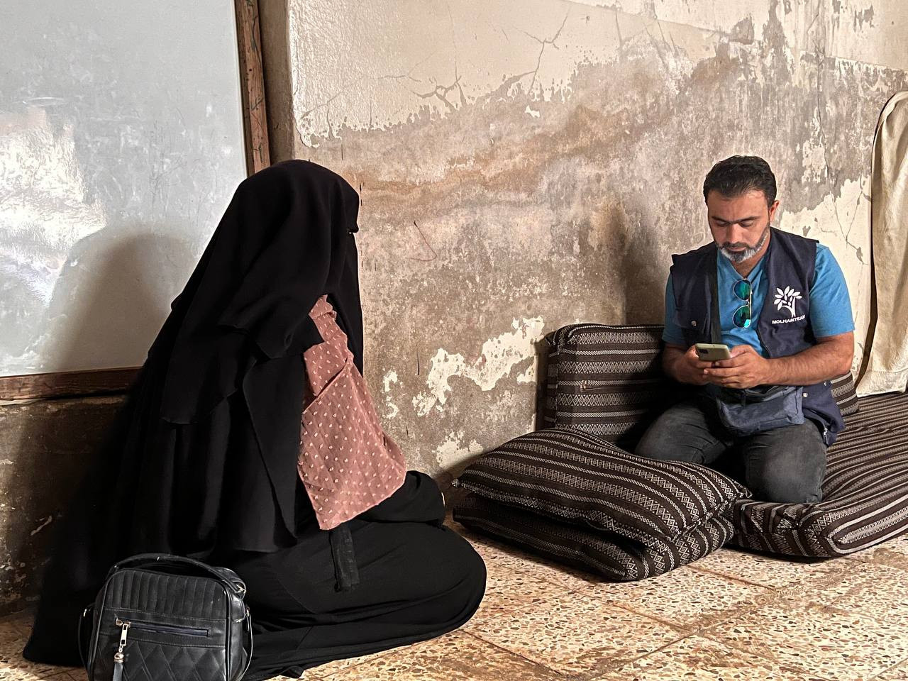 Endless displacement and harsh living conditions.