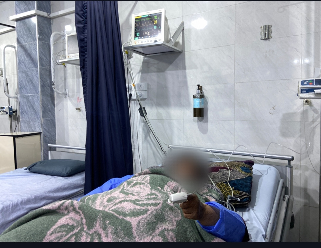 Nafila needs a catheter and a mesh urgently.