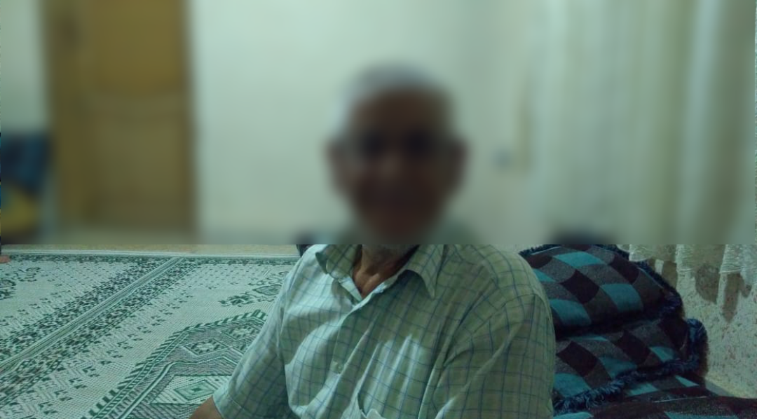 elderly man needs surgery for a tumor