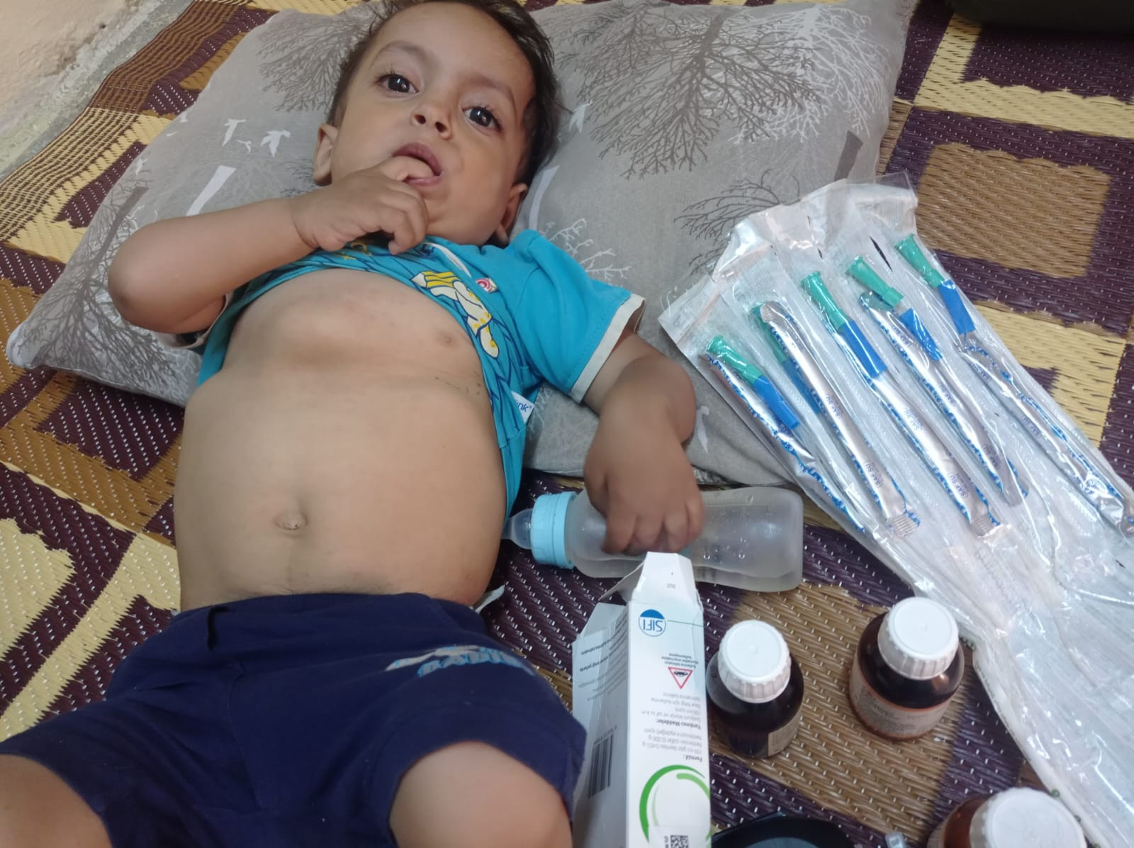 Khaled and his family urgently need your help to secure their necessities and treatment costs