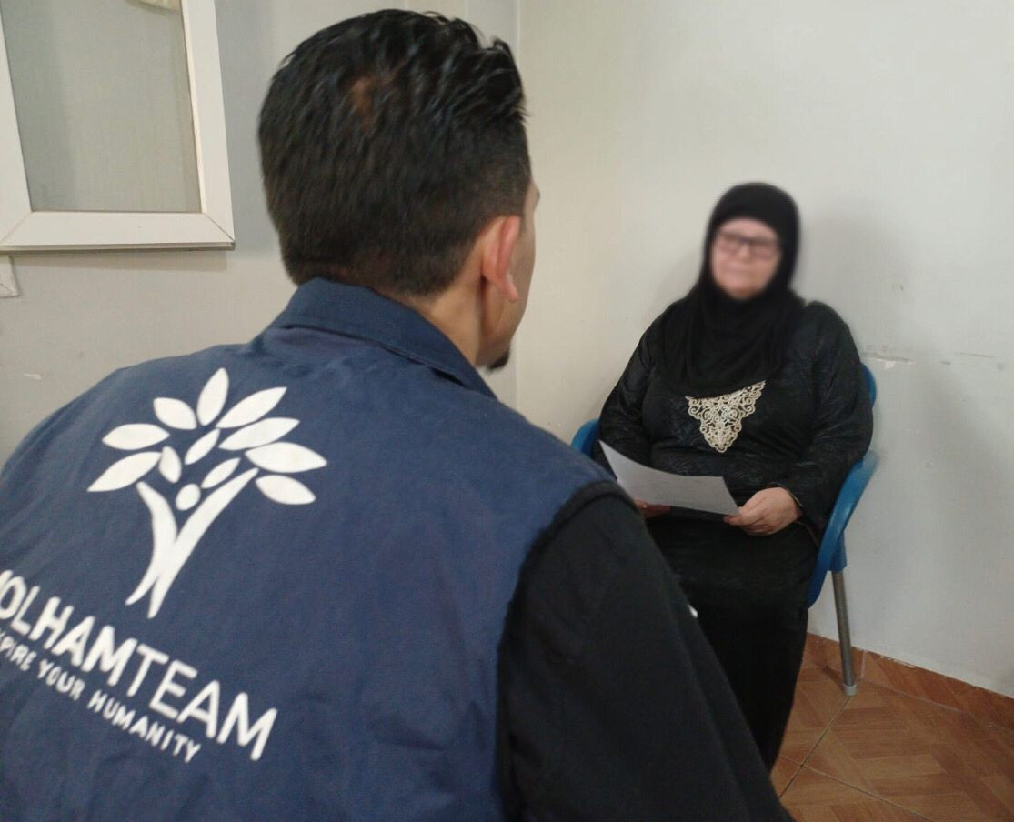 After her husband died of cancer, Ramzia lives alone