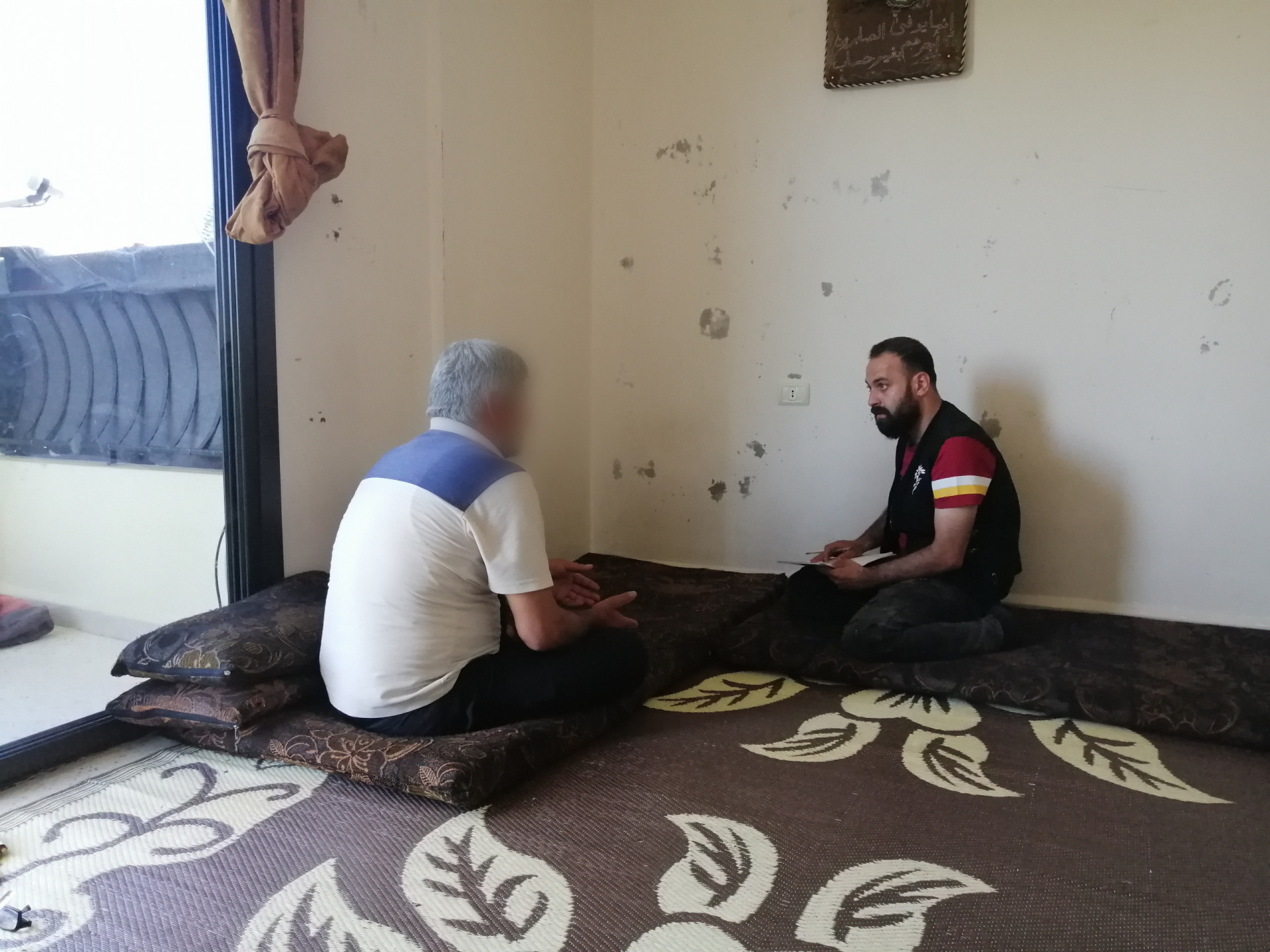 Hasan is sick and he is the only support for his grandchildren