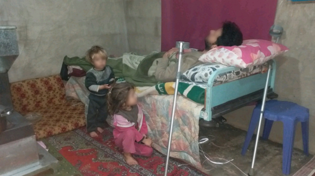 Mohammad is in his 60s, unable to provide for his children