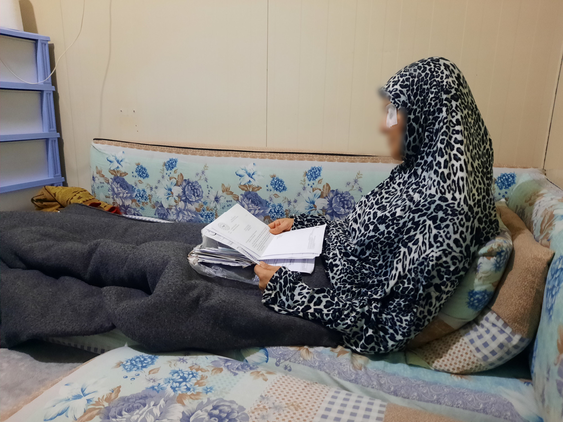 Azhar can't get the treatment because she can't afford the transportation costs