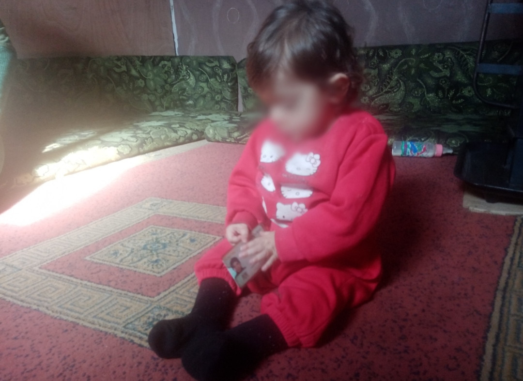 A little baby with cardiac disorder