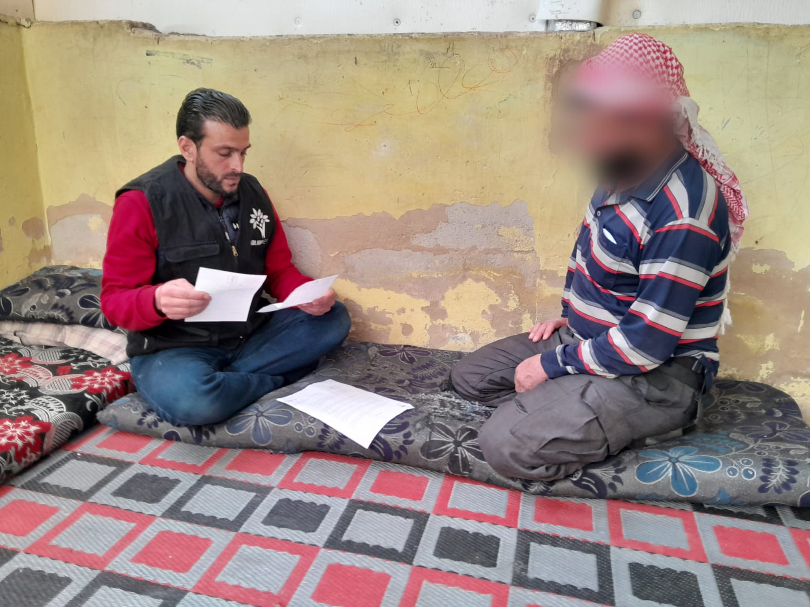 لنساند الاخ محمد حتى يتماثل للشفاء وتعود له صحته
