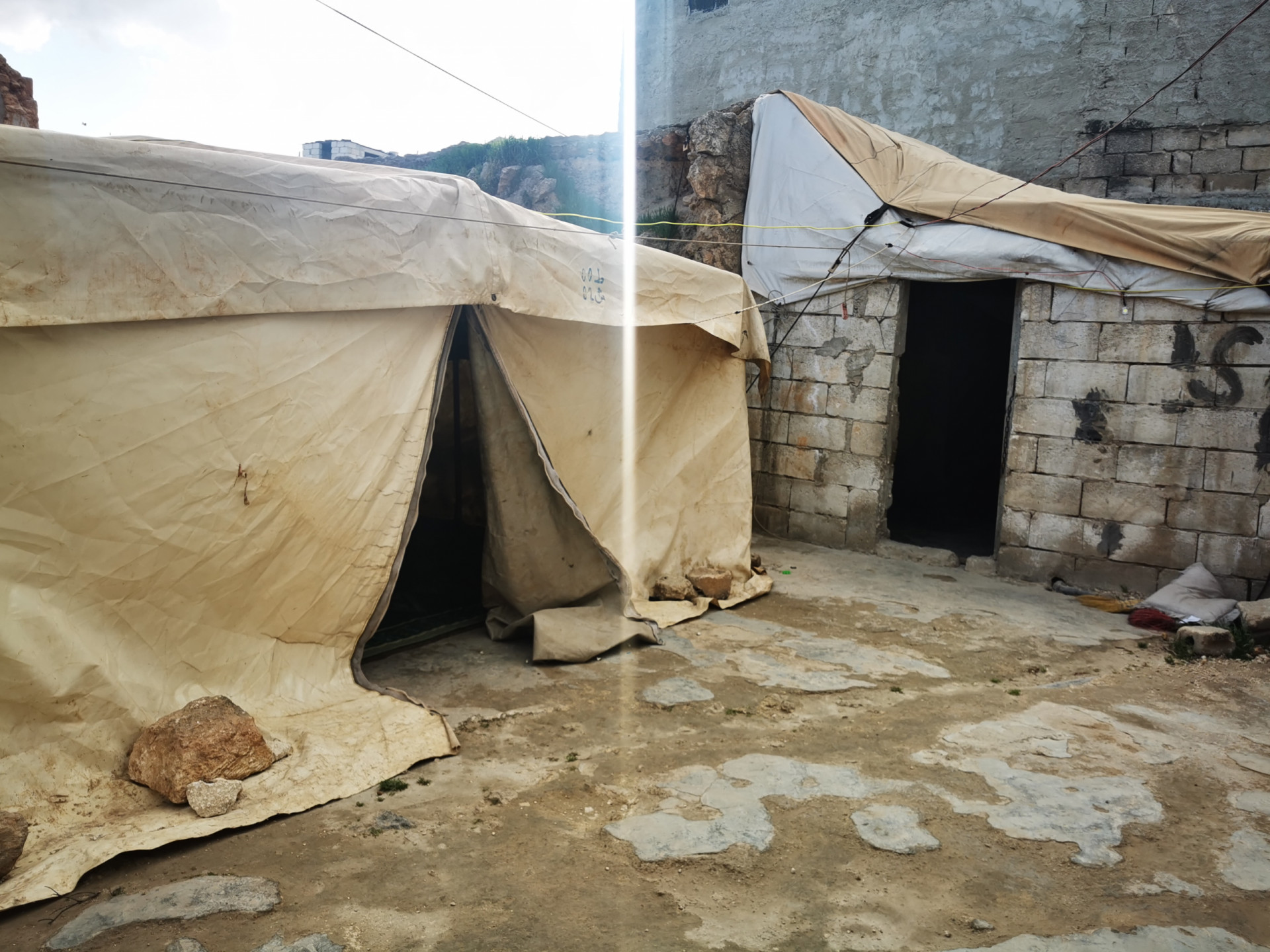 Abdullah's family is facing harsh conditions
