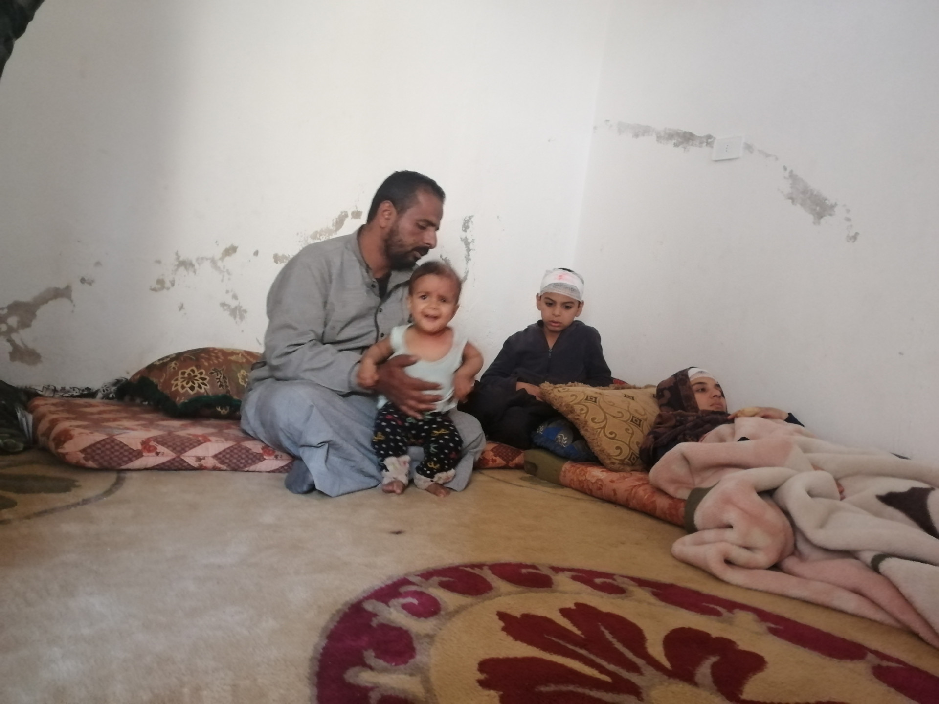 One bomb killed the children and left them with severe injuries