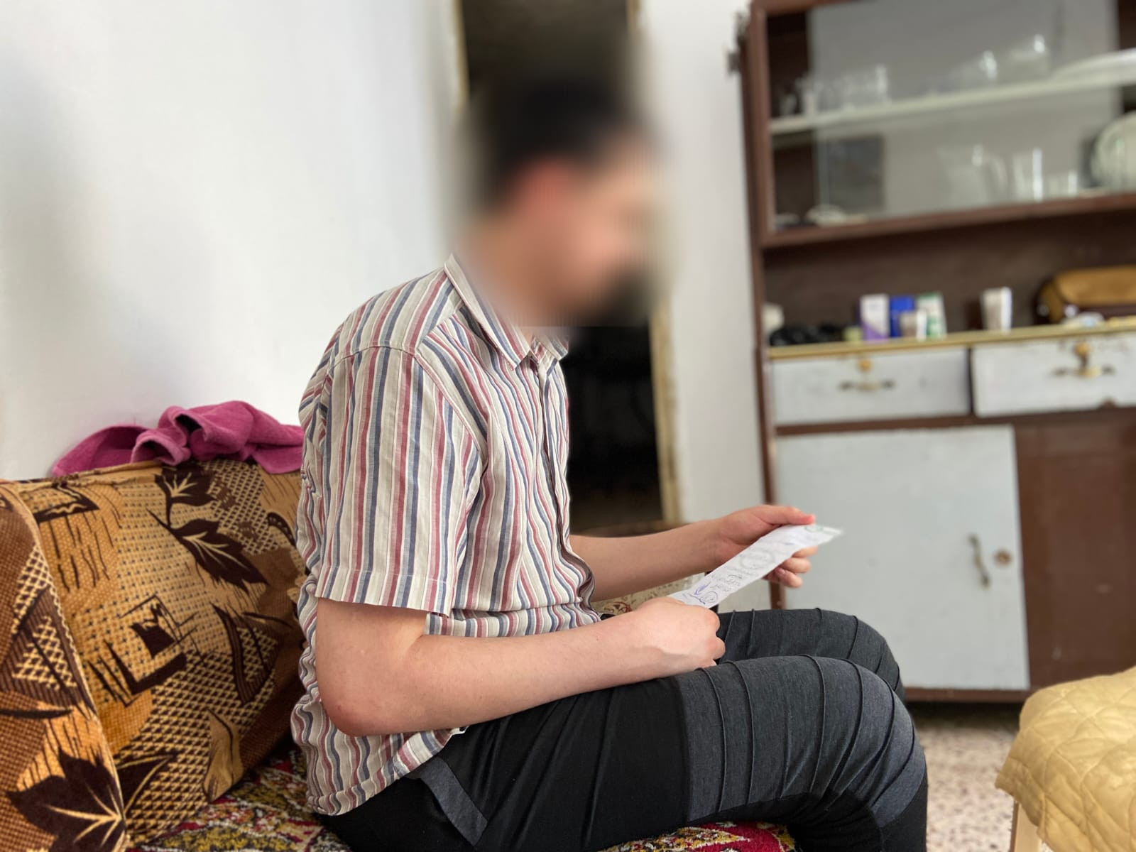 The pains have continued to overwhelm young Ahmed after he was struck by illness.