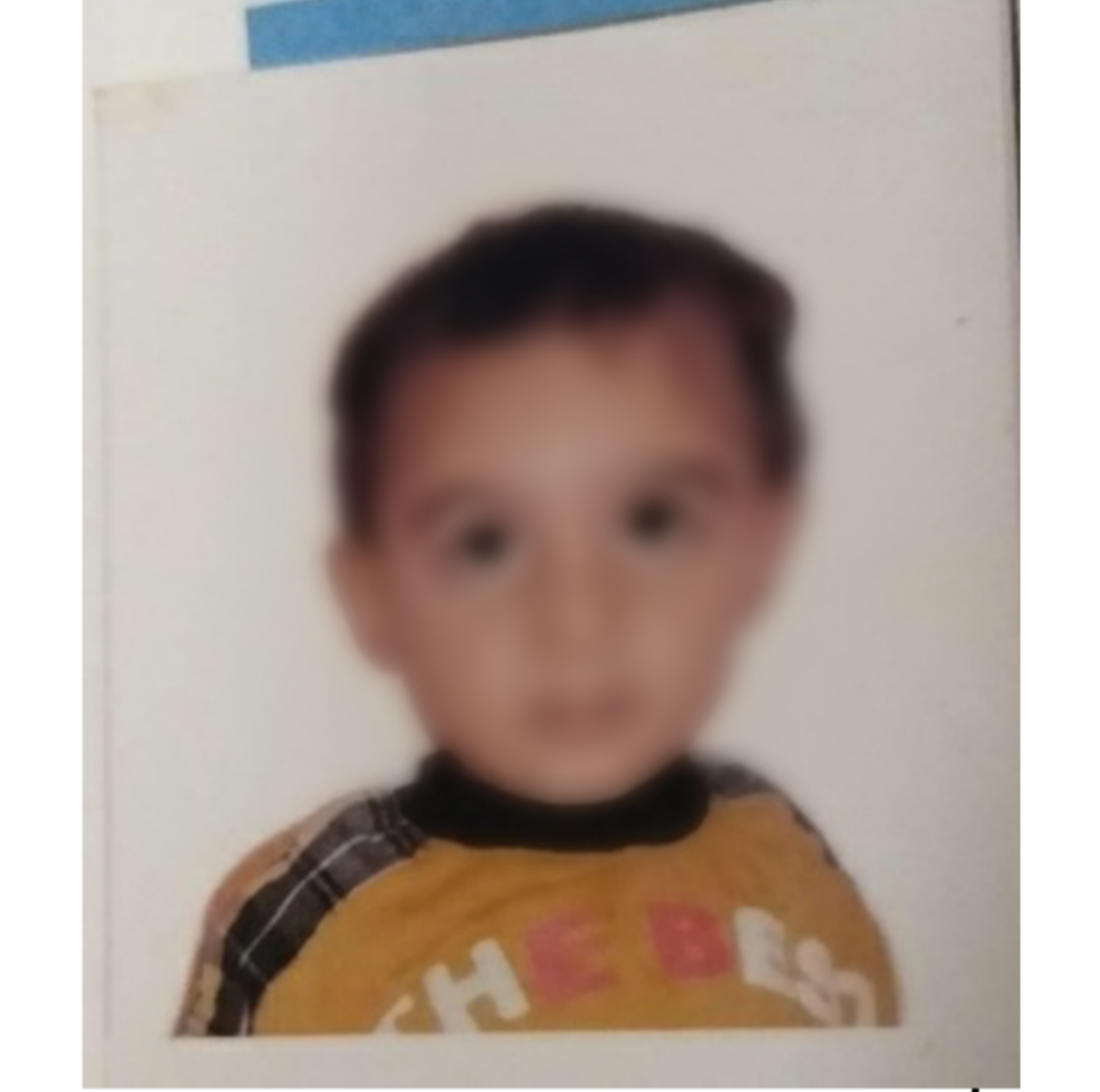 Ahmed, an orphan from the northern Aleppo suburbs