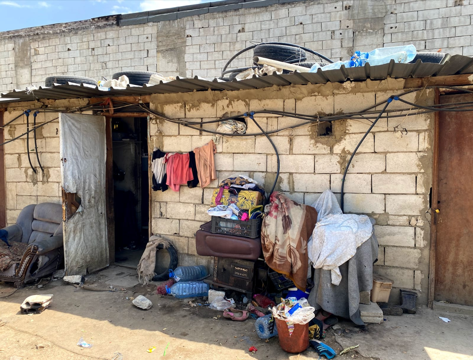 Ahmed is paralyzed and needs to secure his family needs and their house rent