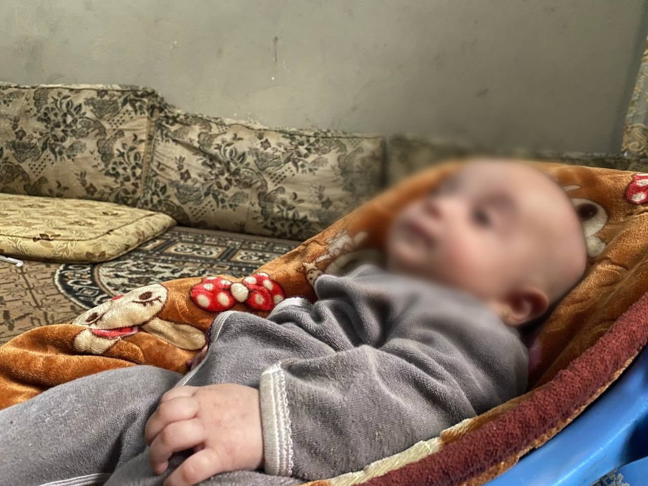 Samiya is with spina bifida, needs permanent care and medications.