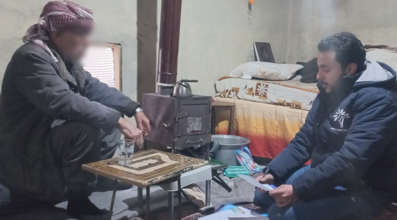 After losing his lands and house, Moustafa can no longer secure his basic needs!