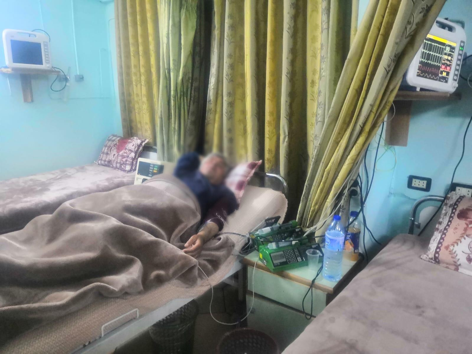A displaced man in urgent need for cardiac surgery