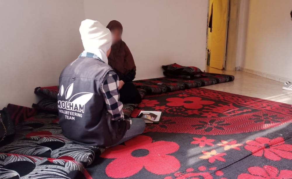 حريقٌ يفقد عائلة الخالة رحمة منزلها.