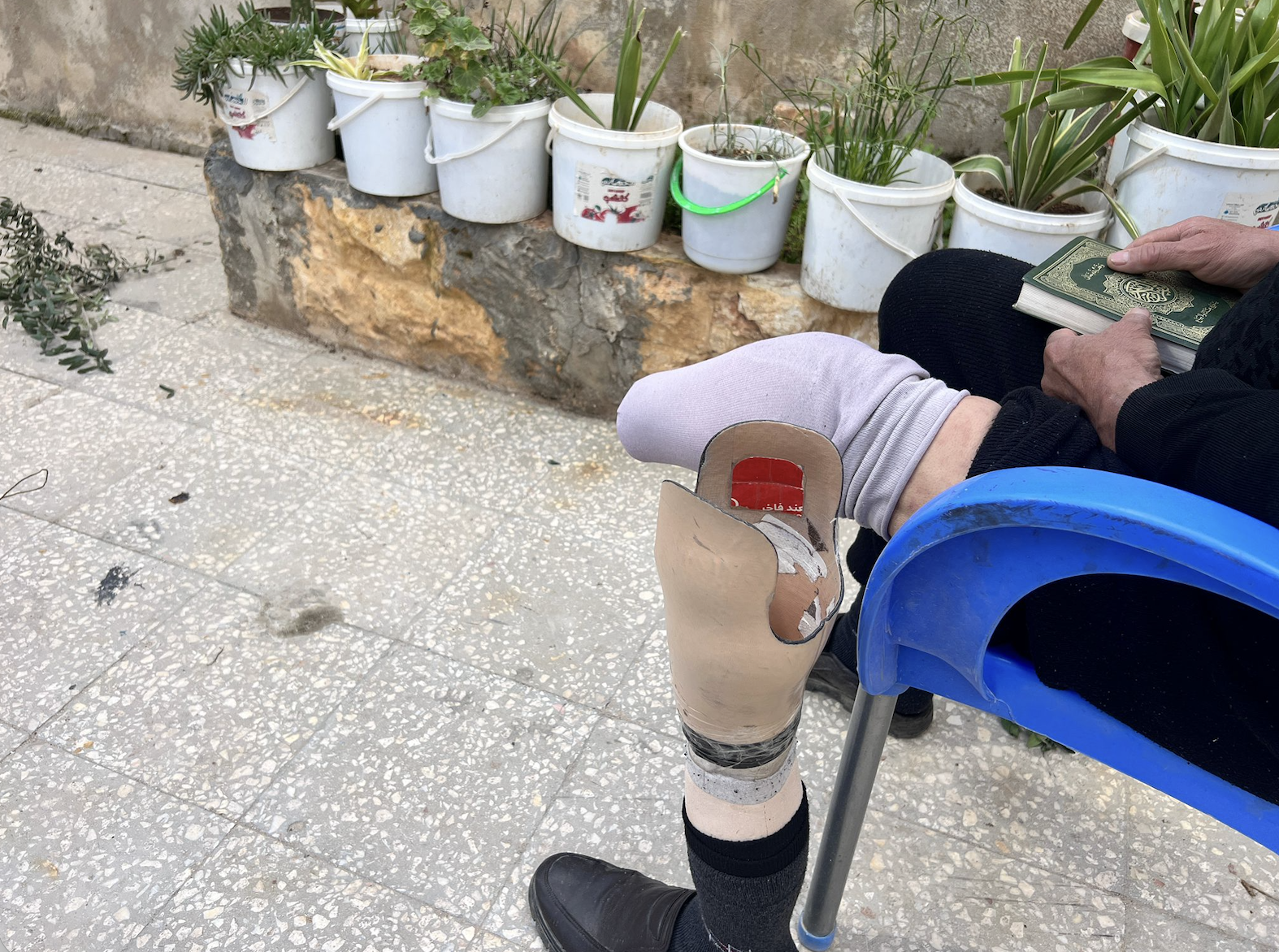 The pain of old age and poverty