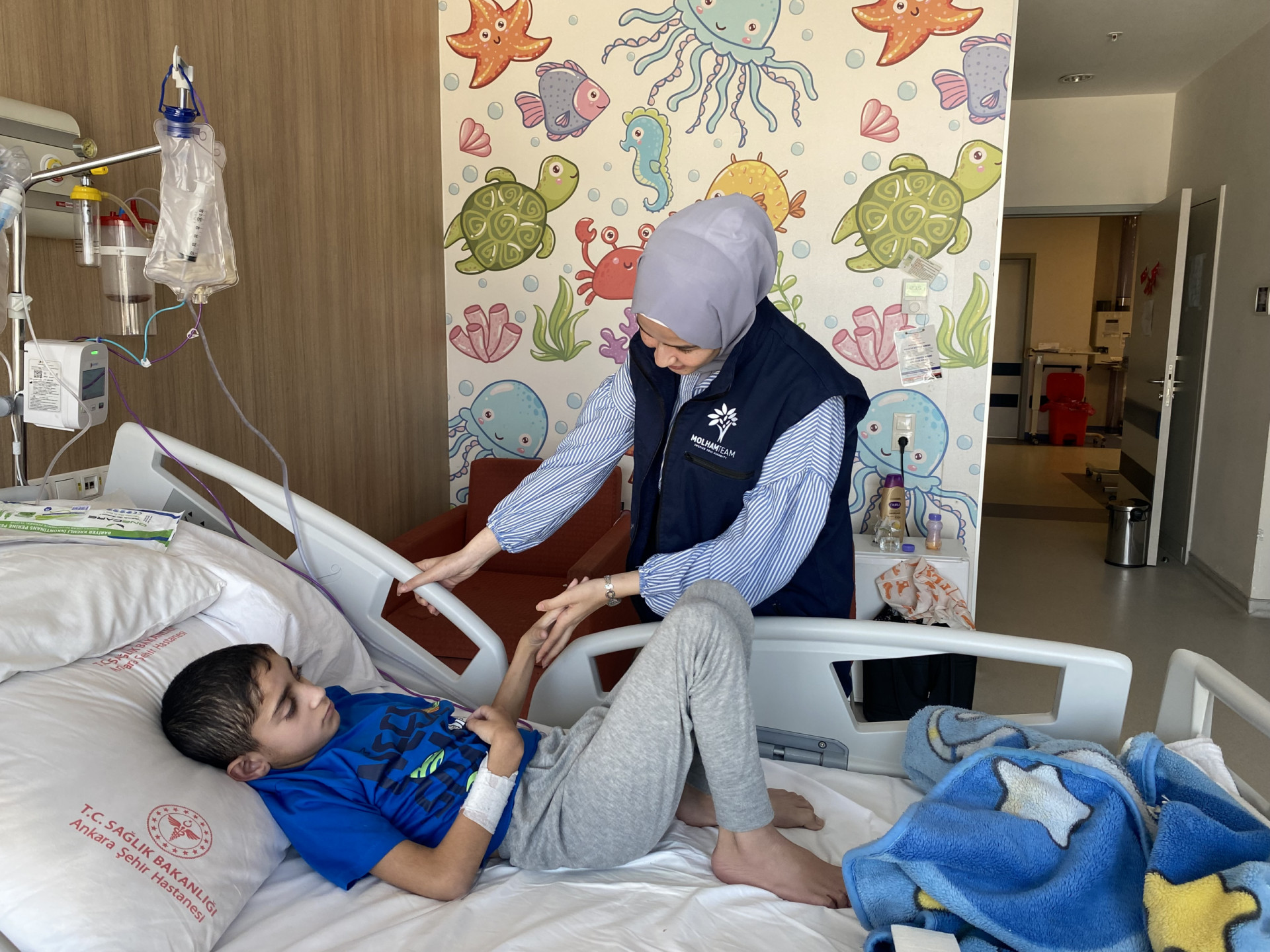 Your donation will ensure his medications, saving the child Abdulkader from the progression of his illness.