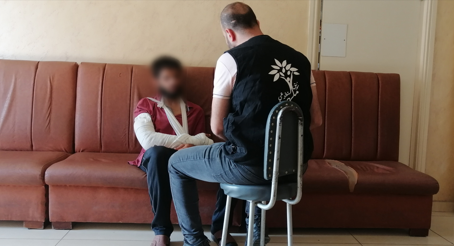 His hands are broken and he needs your help to undergo surgery