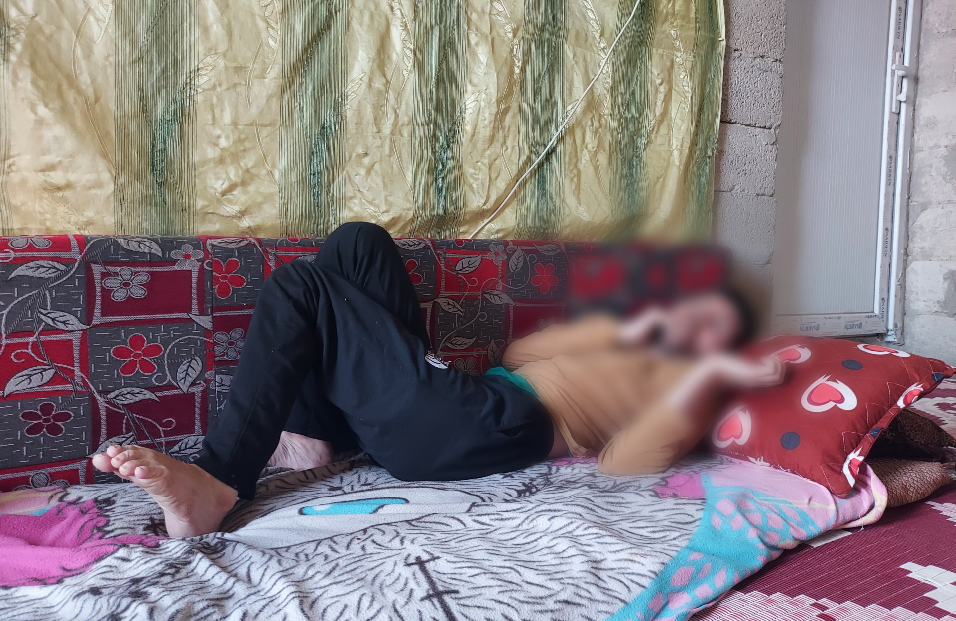 Baraa suffers from quadriplegia and a mental and motor disability, and he needs your support