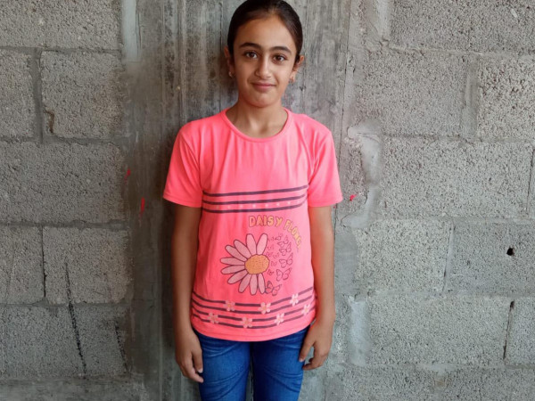 لمى طفة يتيمة من غزة بحاجة إلى كفالة