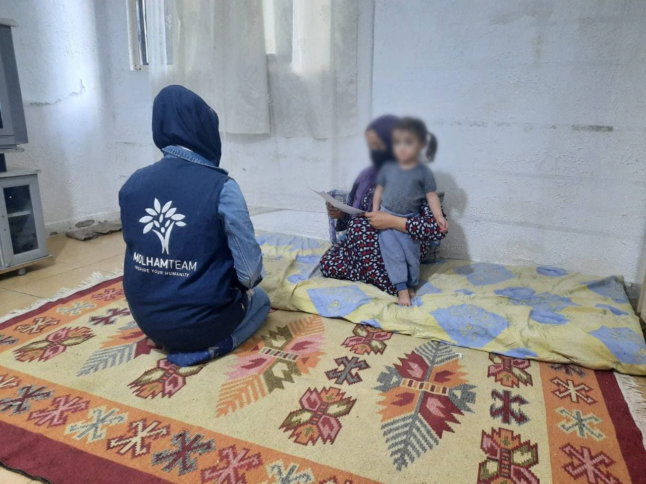 Hanan's family lives in dire poverty