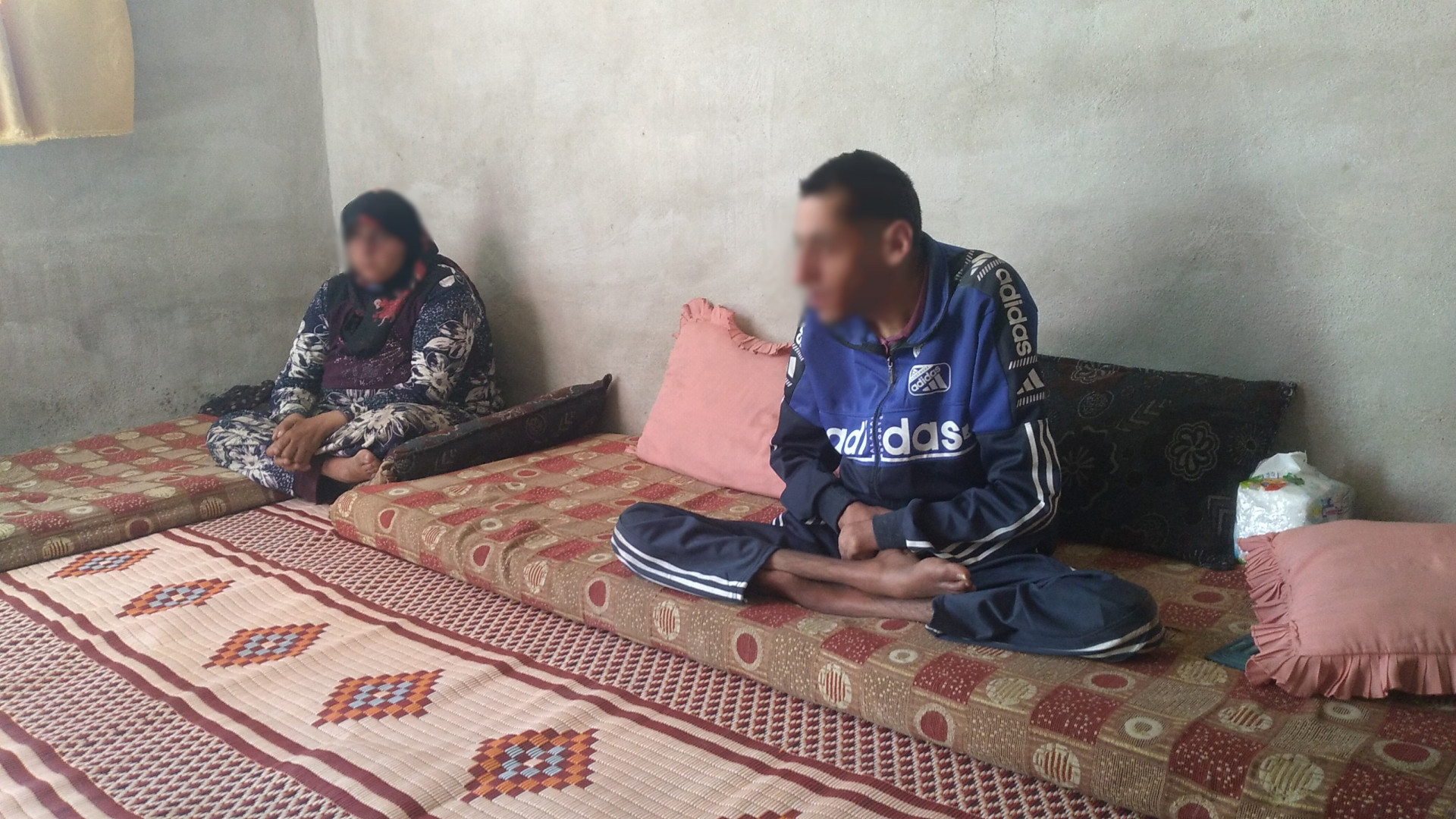 Nouria is a widow living in tragic conditions with her children with special needs