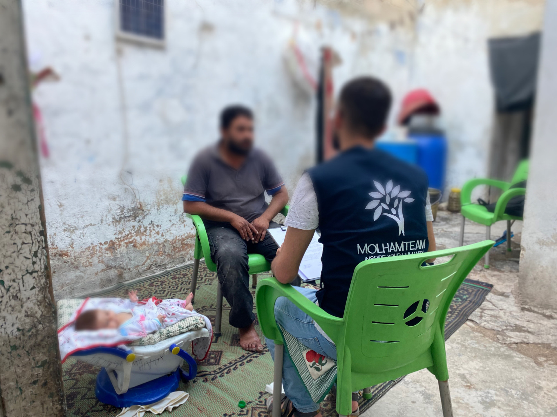 Abdullah and his family are in poor conditions