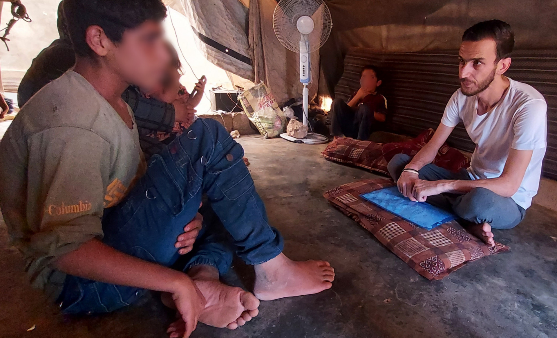 Subhia and her sick children are in miserable situation!