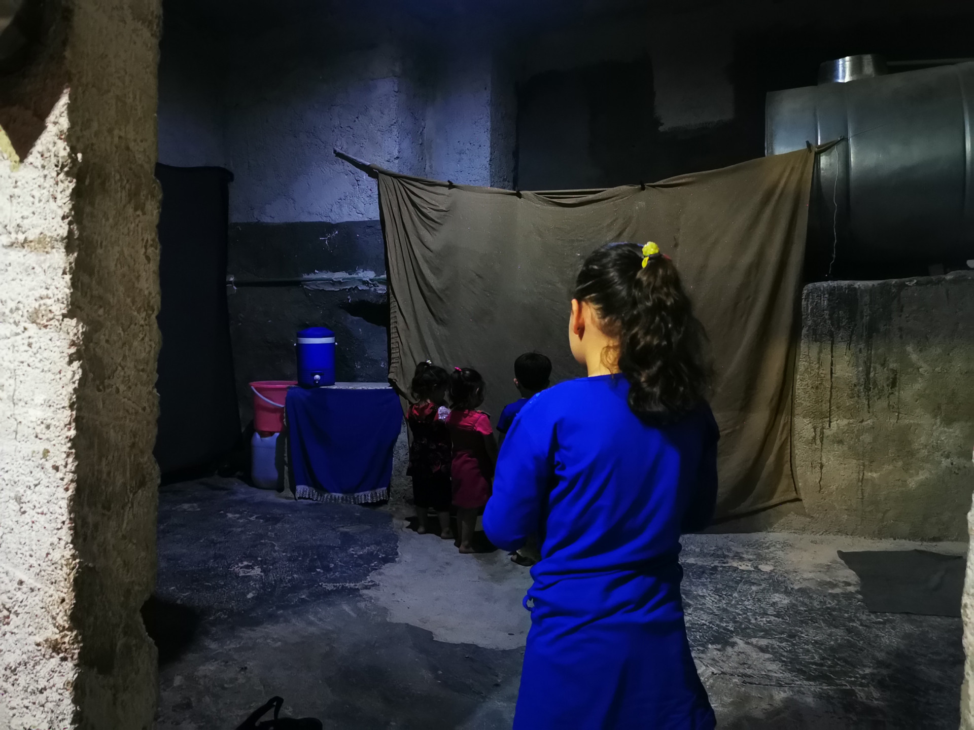 Mahmoud wish to have a work to maintain his family.