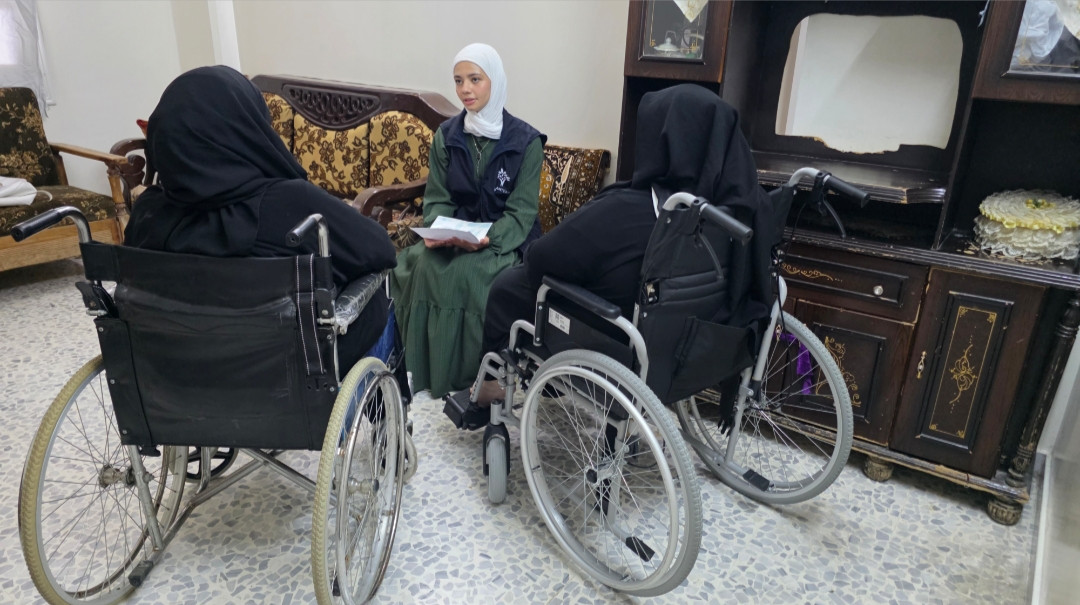 لم يمنعها المرض من مواصلة تعليمها