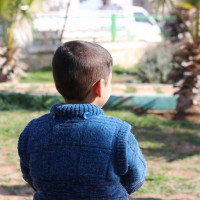 Mohamad is an orphan from the Aleppo countryside