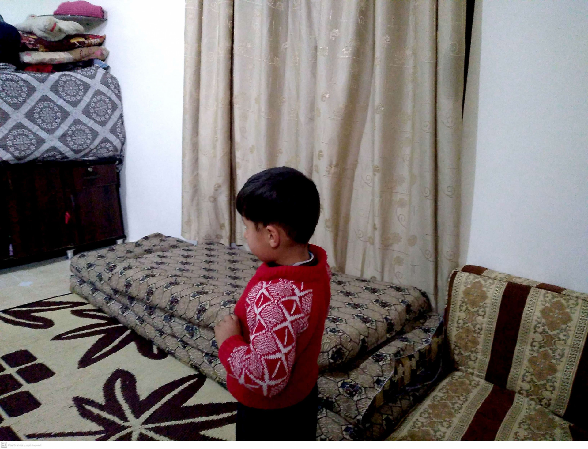 Yazan, an orphan child who needs your support