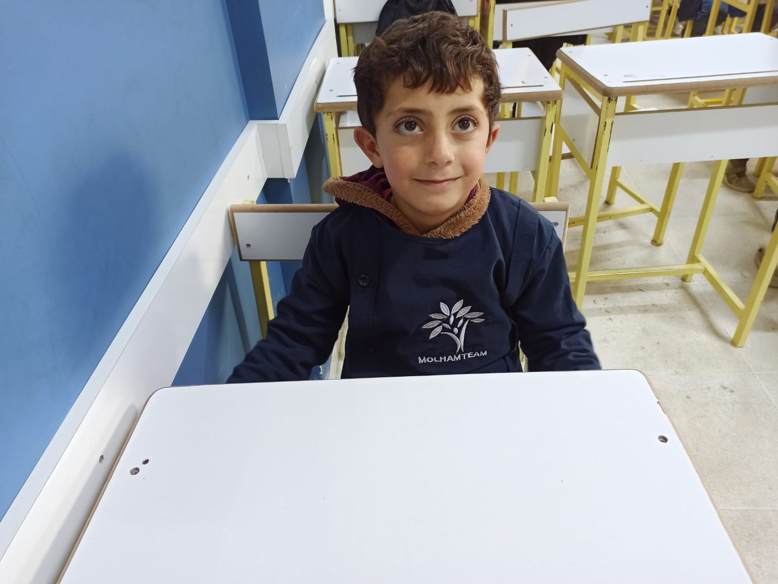Ibrahim dreams of becoming an engineer.