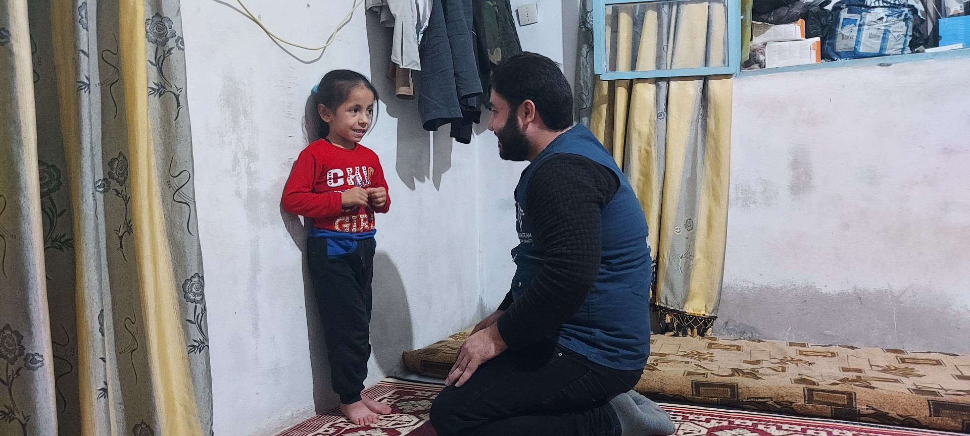 A child is in need of medication