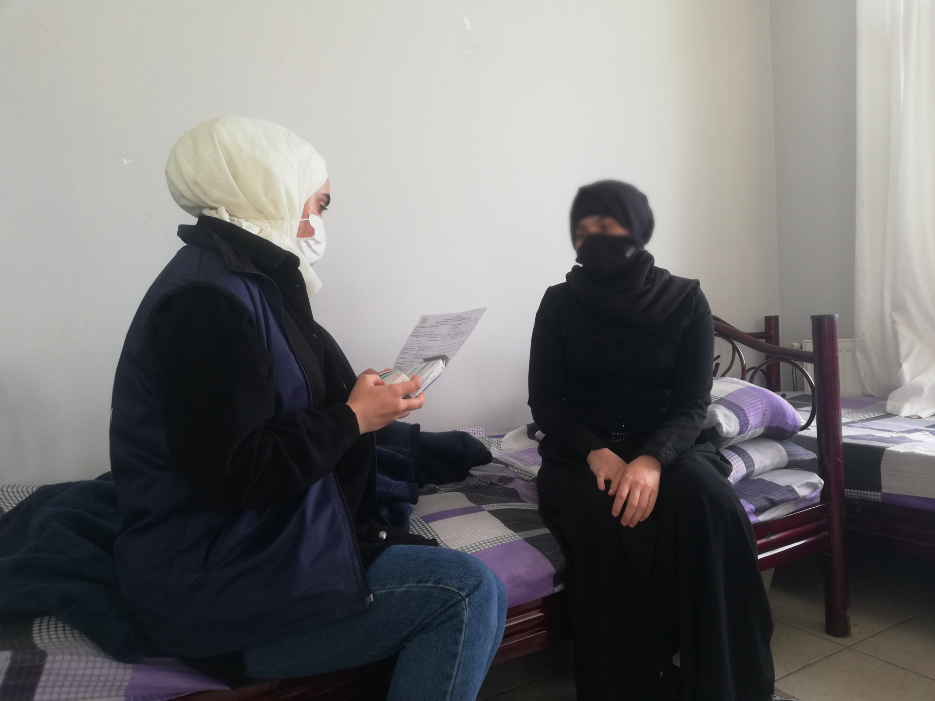 Eman and her child are sick and need your help