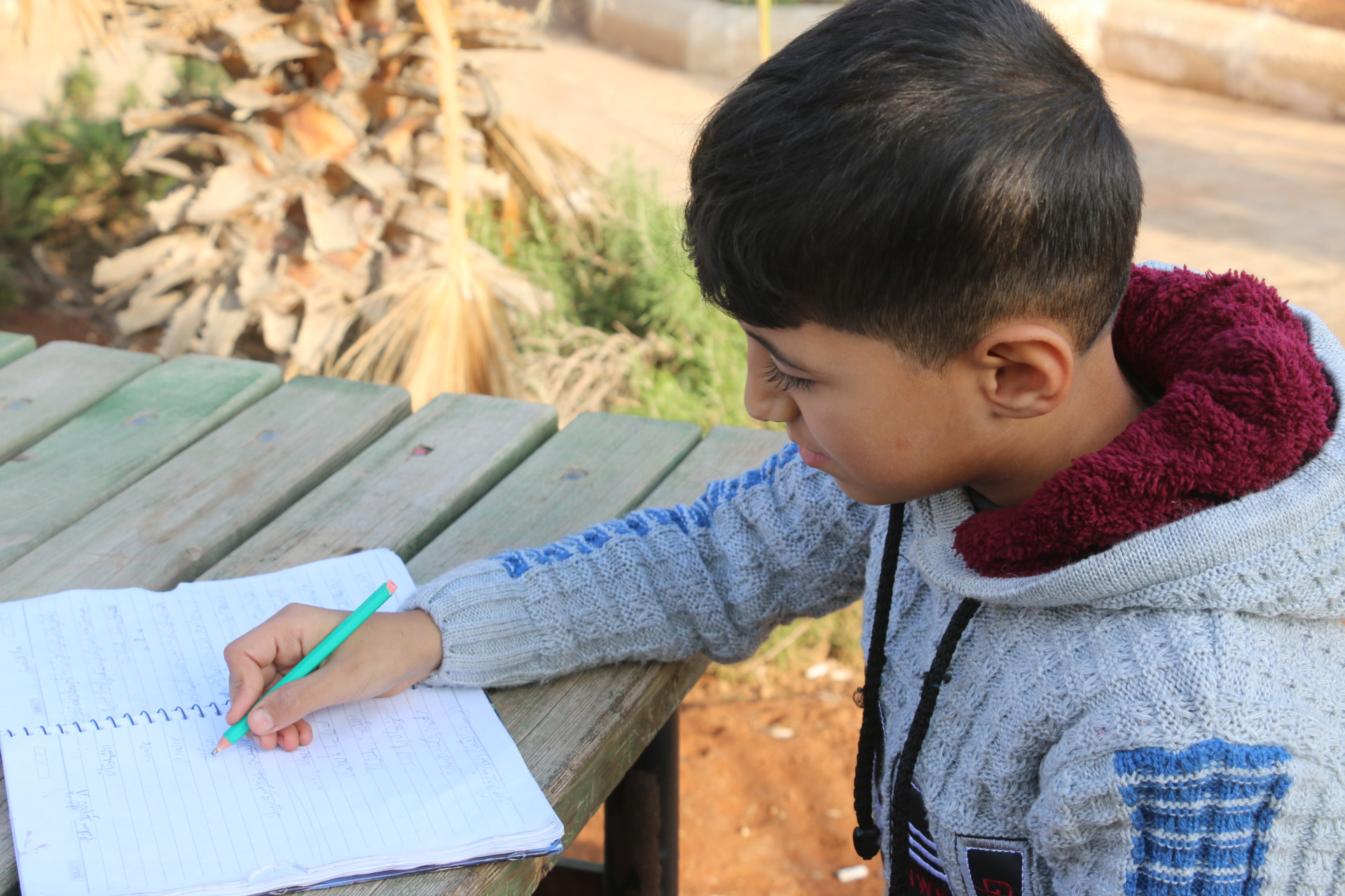 Mohammad, an orphan from Idlib