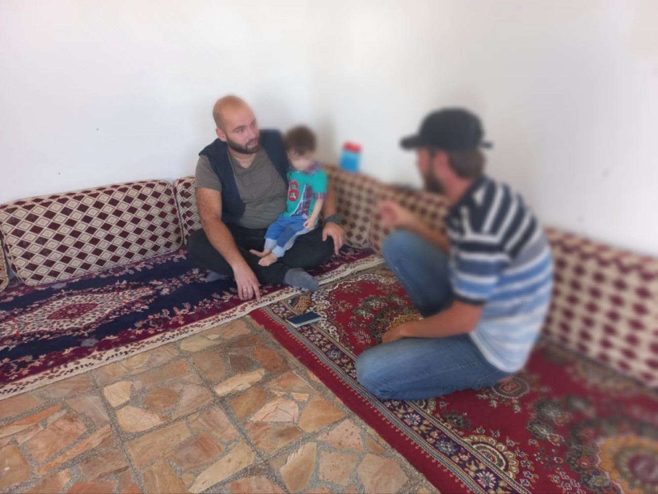 Hussain suffers from heart disease, incapable of providing for his sick child