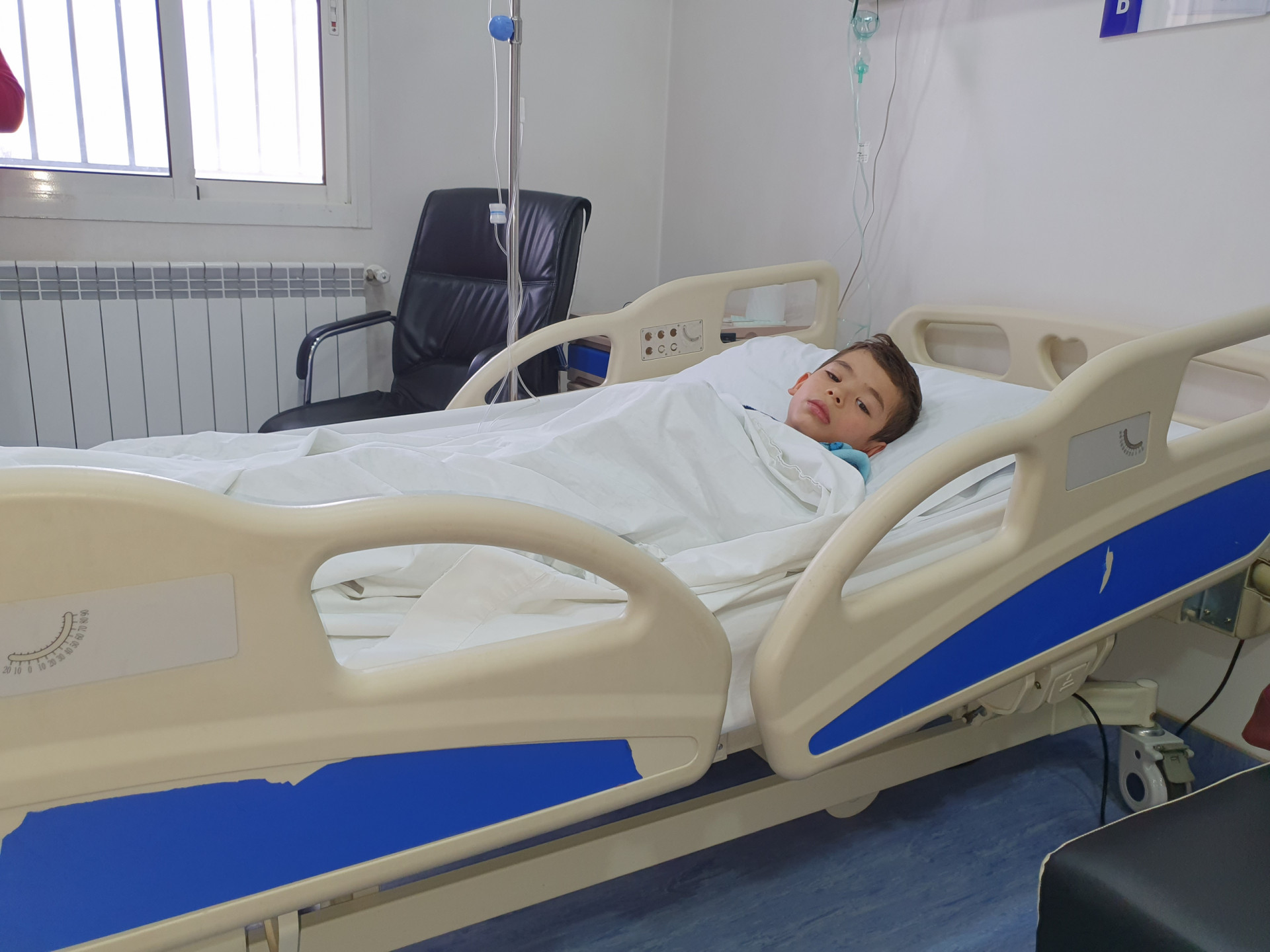 A high fever costed little Youssef his ability to walk.