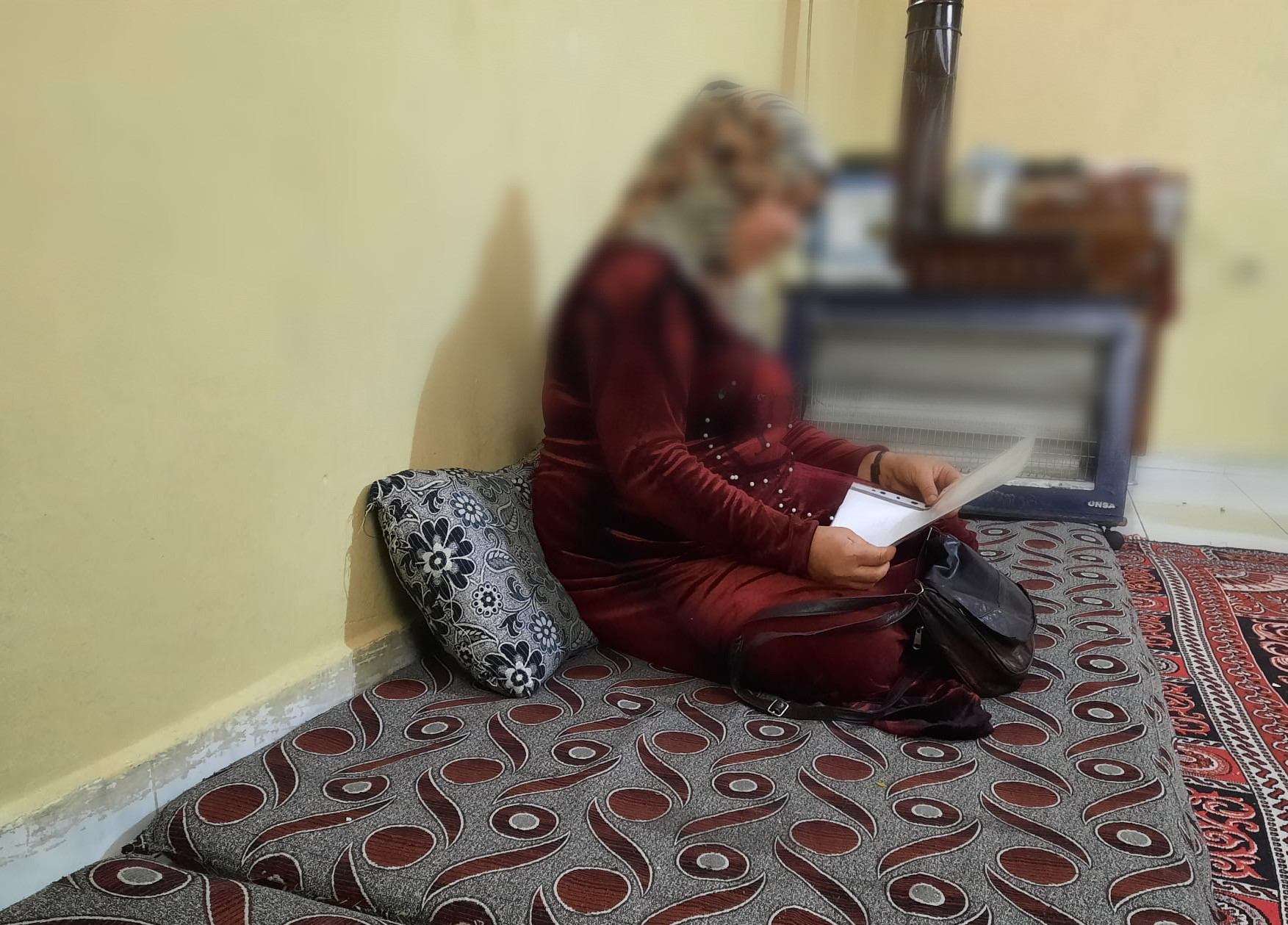 Fatima lost her husband and has no breadwinner for her children