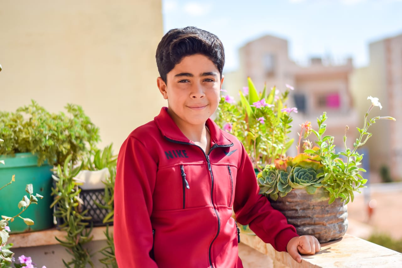 Ali, an orphan from Aleppo