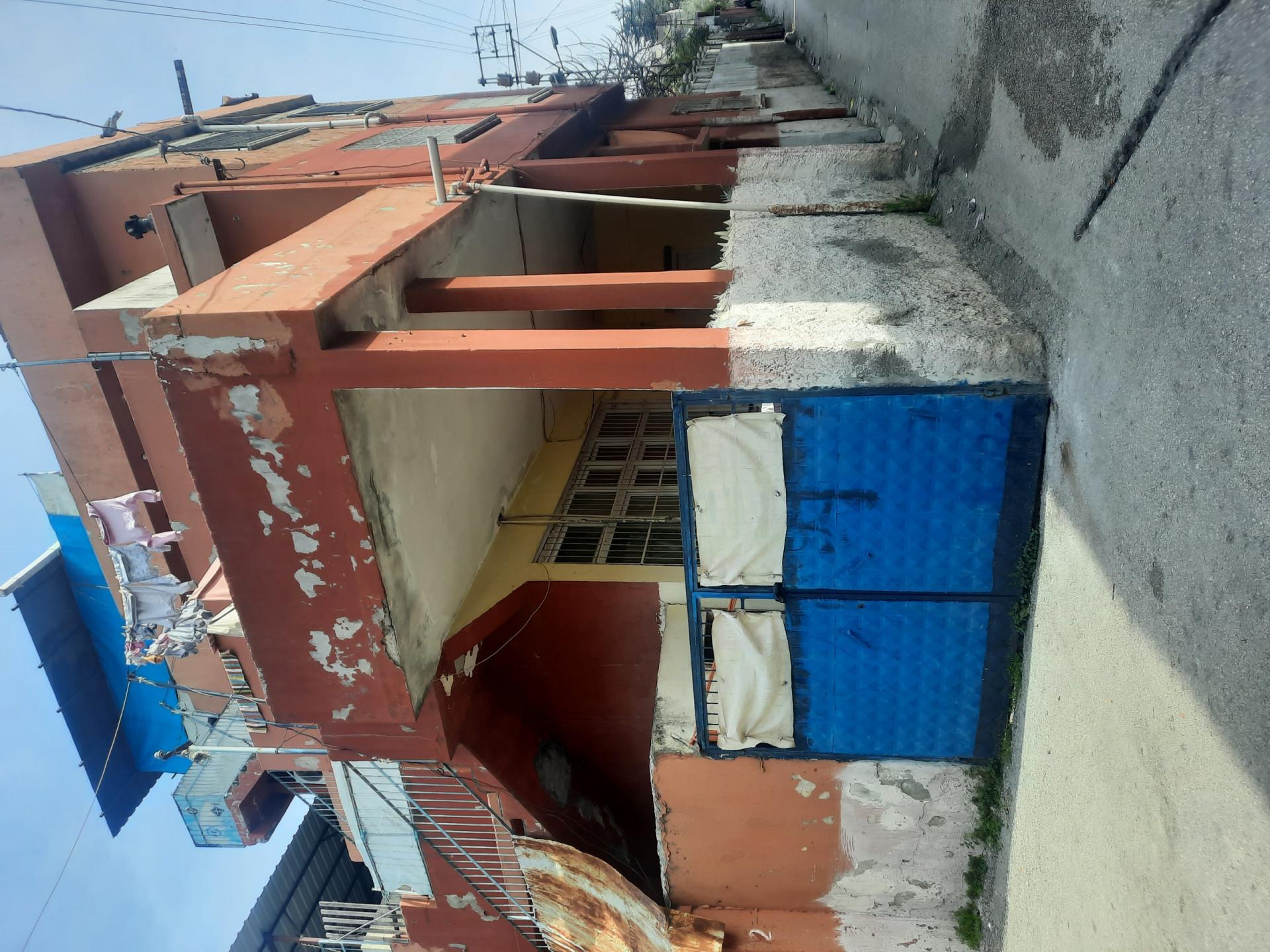 Three families reside in one house with no supplies.