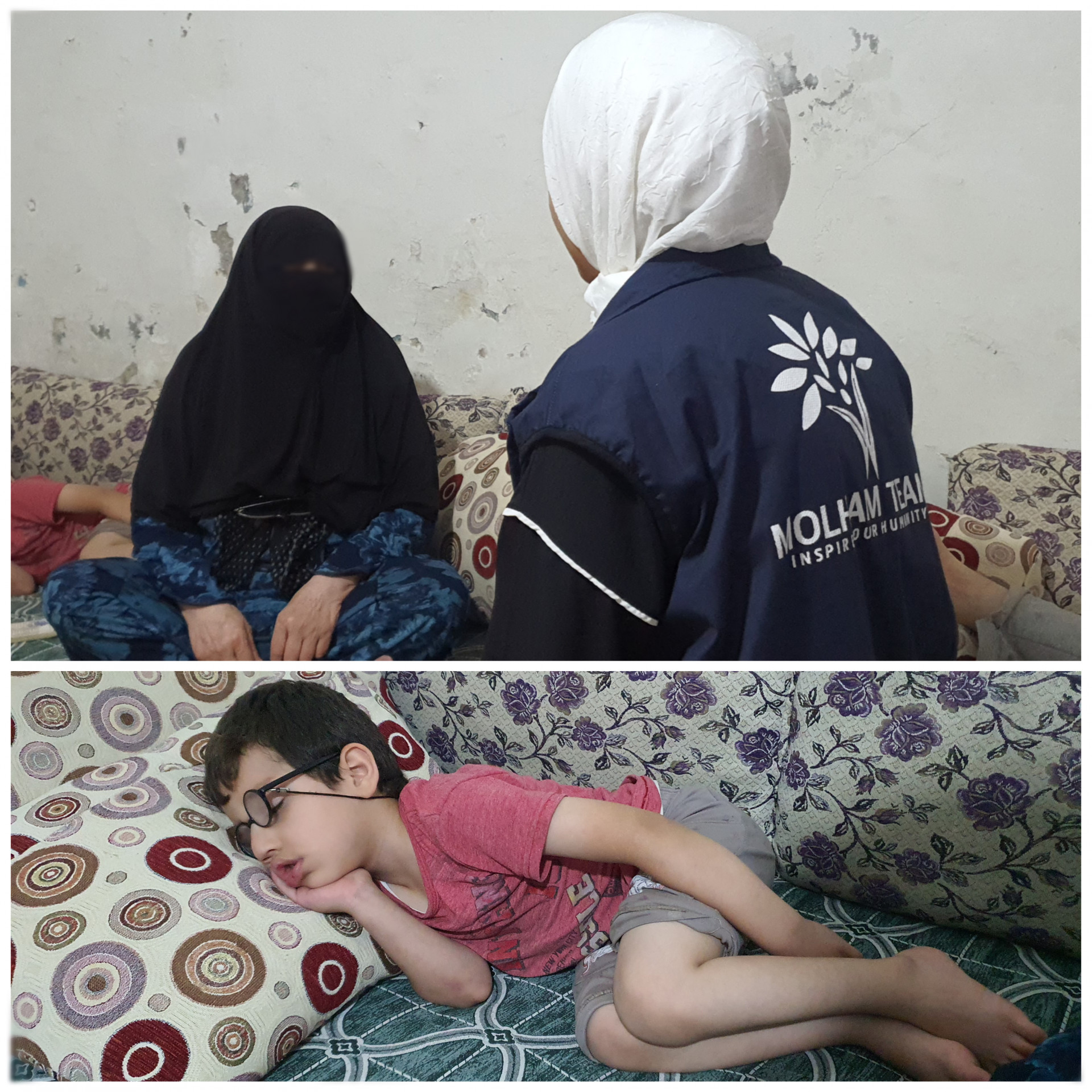 صغيرنا خالد بحاجة لإجراء عملية عاجلة لتصحيح الحَوَل في عينه الجميلة!