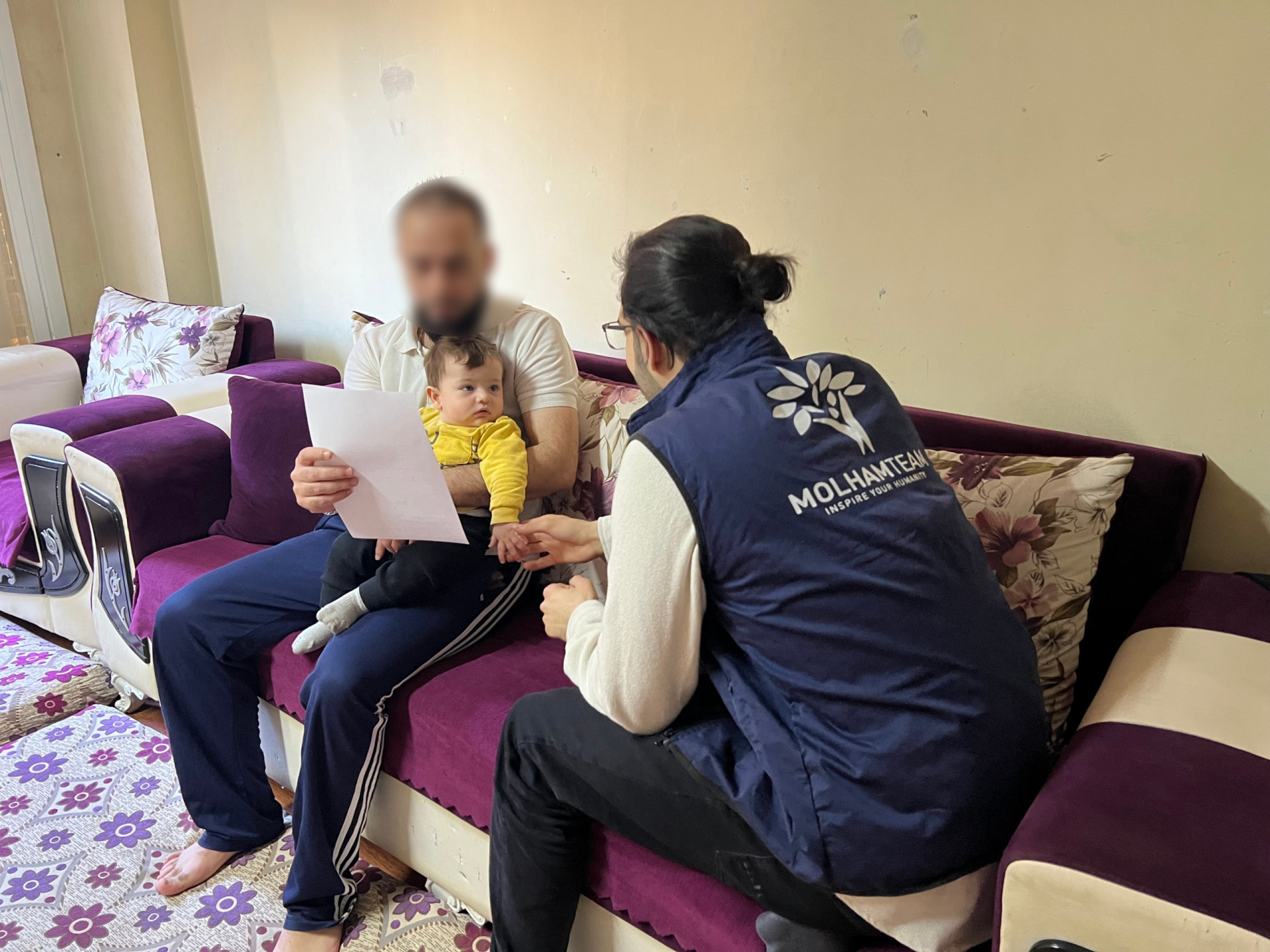 Alaa and his family need living expenses after they lost everything.