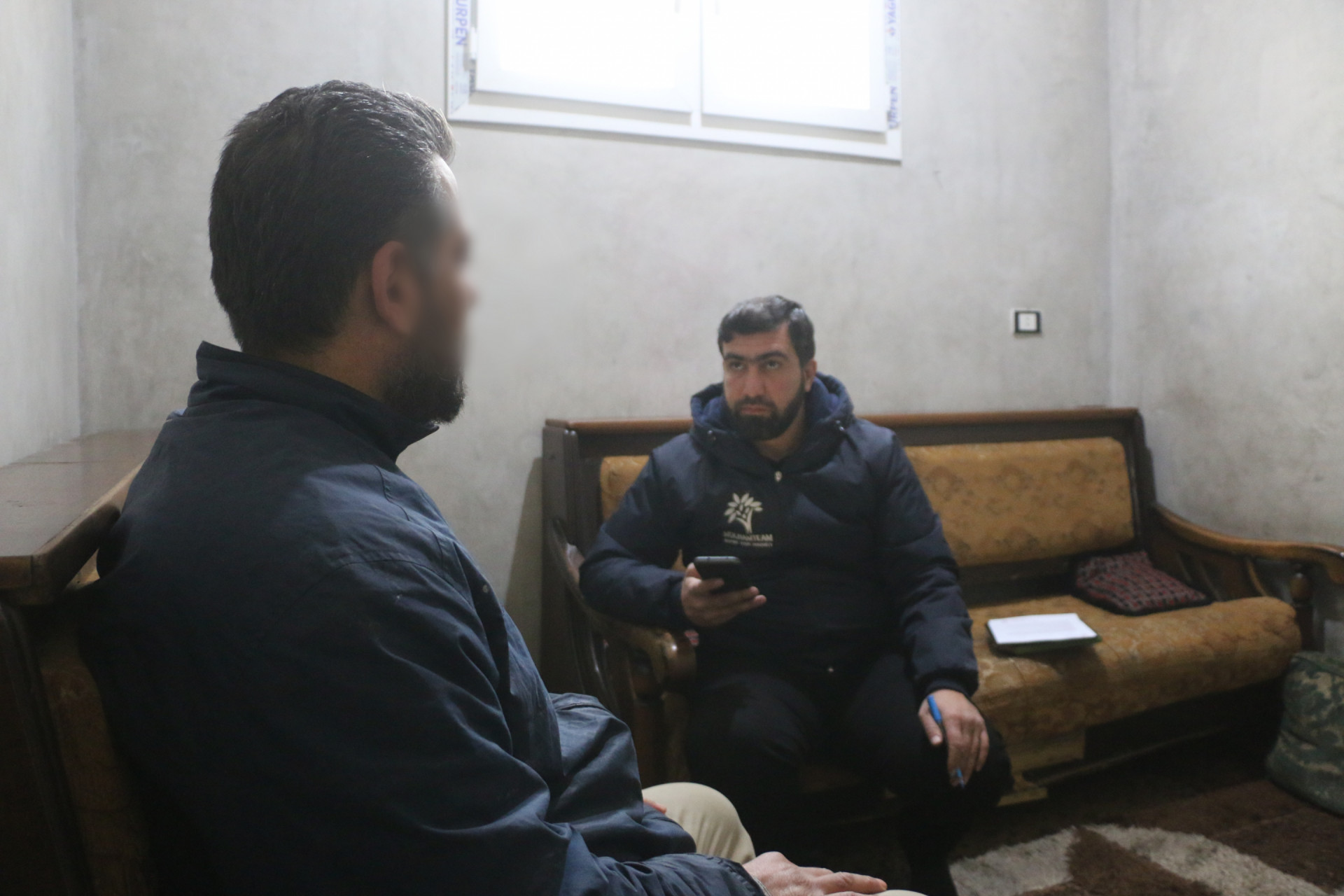 He lost his sight and his inability to work led to the deterioration of his financial situation.
