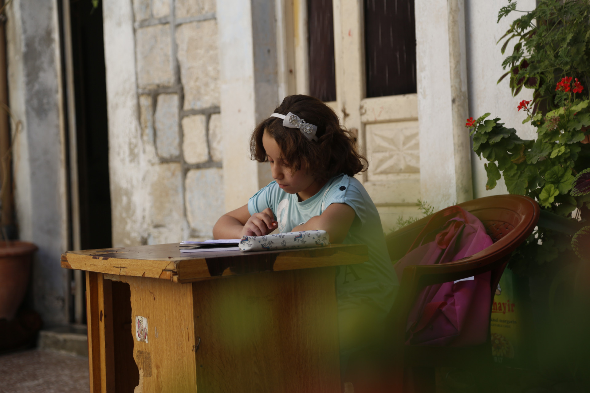 Alaa, an orphan who needs your help.